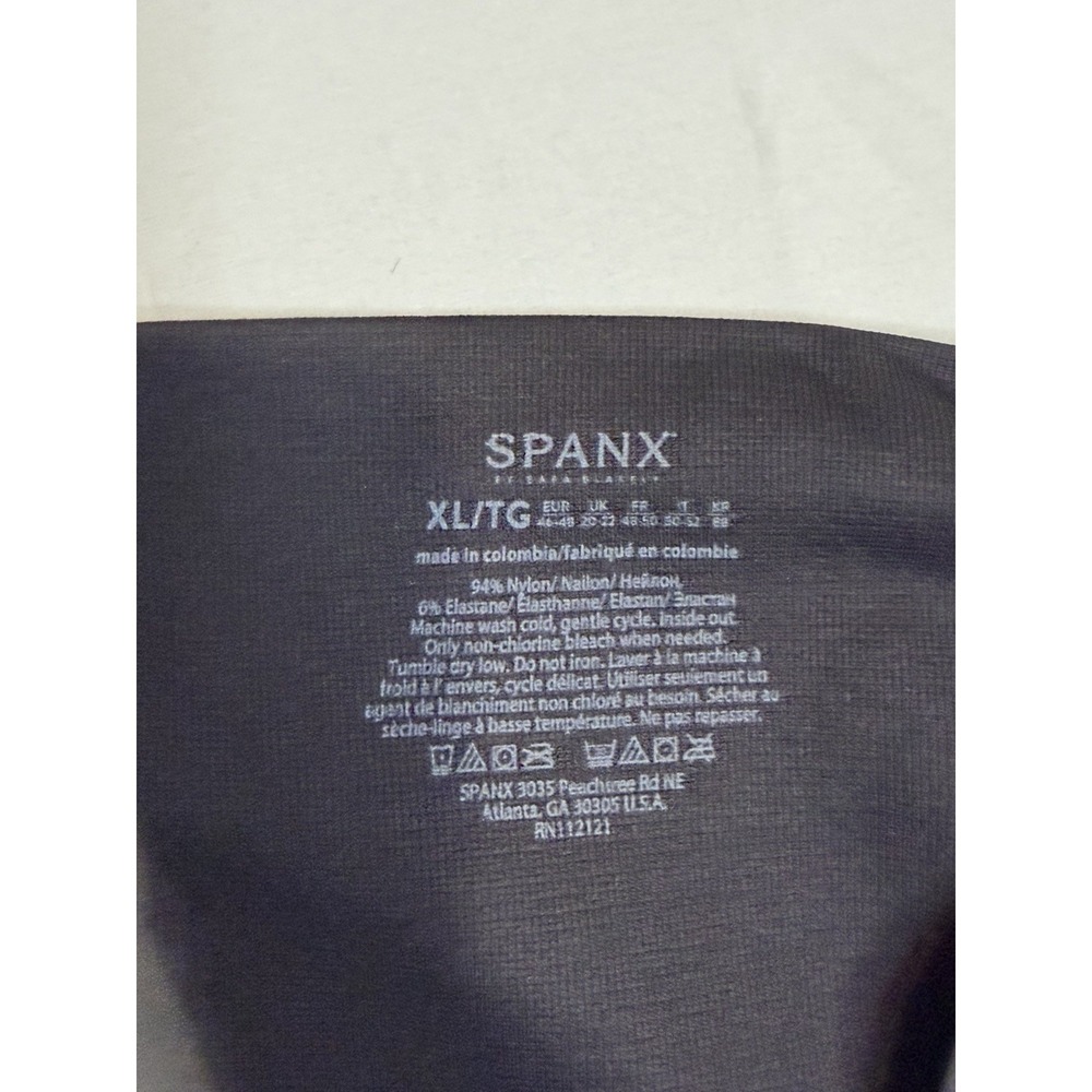NWT Spanx Very Black High Waisted Leggings XL - Picture 6 of 8